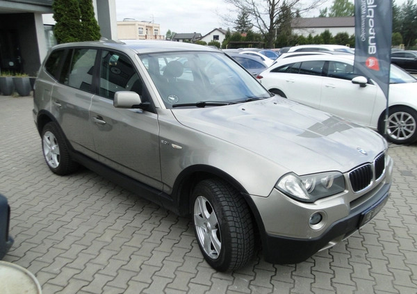 BMW X3 cena 22900 przebieg: 276342, rok produkcji 2007 z Sławno małe 301